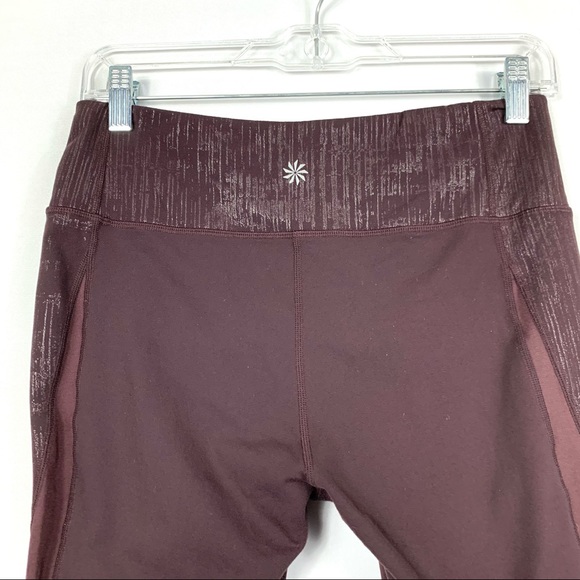Athleta Revelation Splits Tight leggings Med plum - Picture 5 of 5